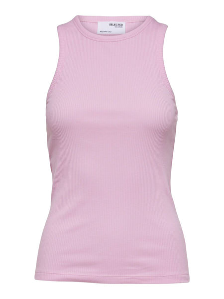 Selected Femme Anna O-neck Tank Top - Sweet Lilac