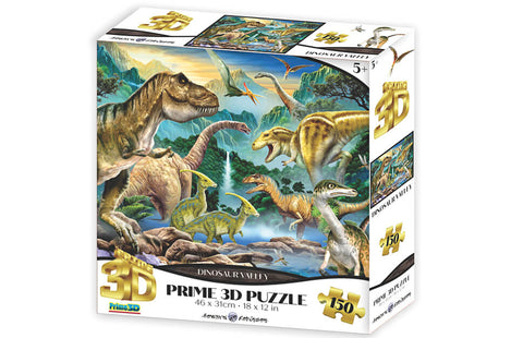Kidicraft Dinosaur 3d Jigsaw 150pc