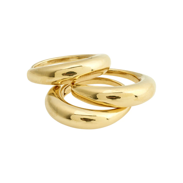 Be Ring 3-in-1 Set - Gold