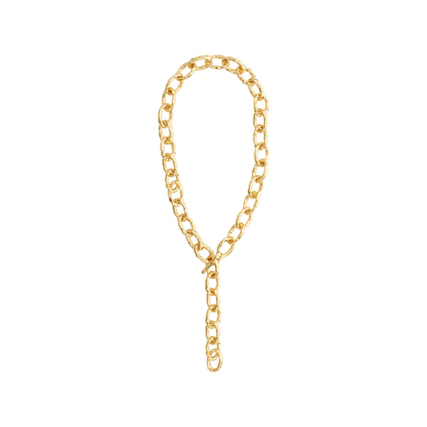 Reflect Cable Chain Necklace - Gold