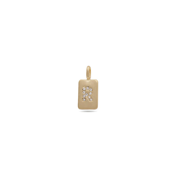 Pilgrim Charm Crystal Pendant - R - Gold