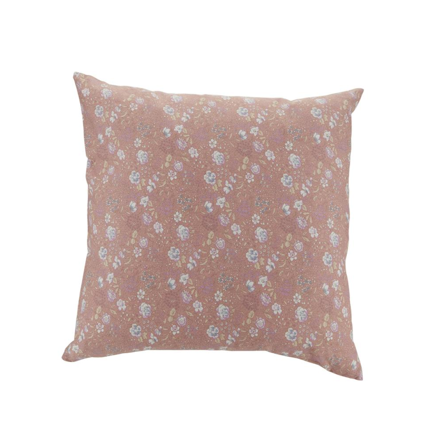Made by moi Selection Coussin fleuri rose