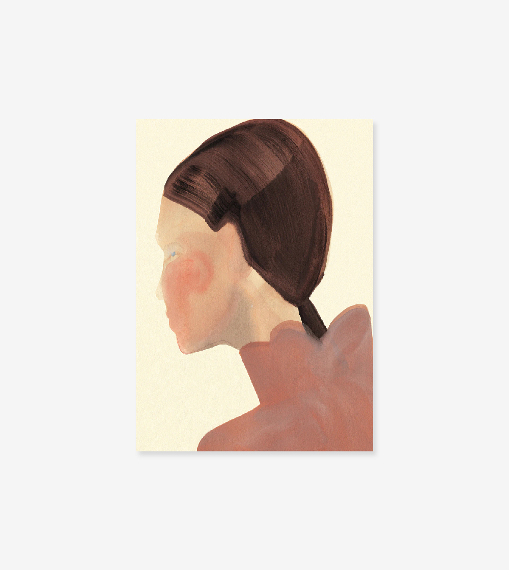 Paper Collective The ponytail by Amelie Hegardt - 30x40 Poster