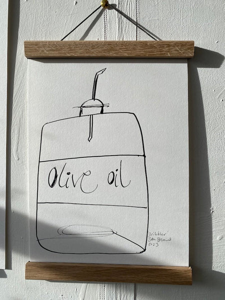 Olive Oil | Original Drawing | Multiple Sizes