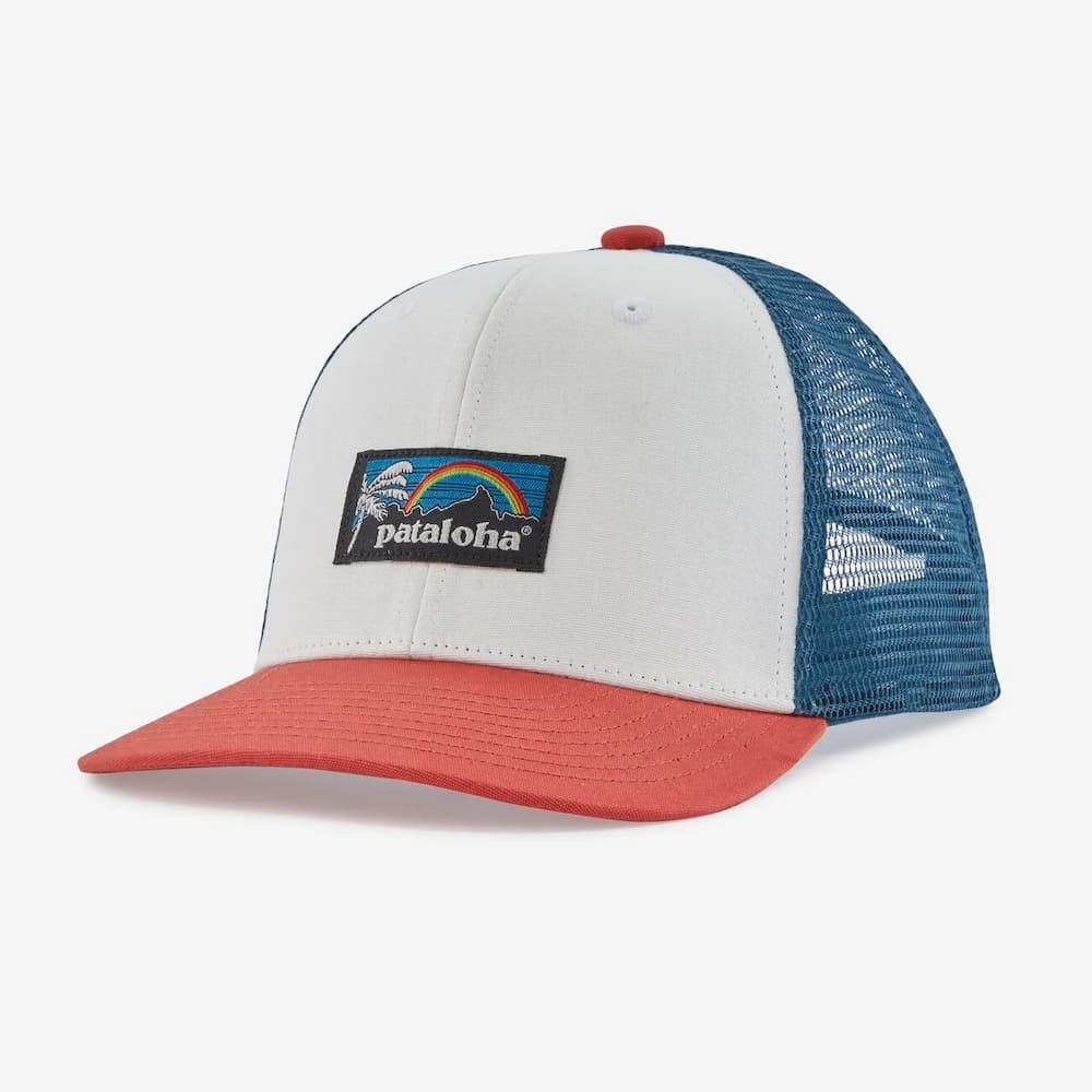 Kids Trucker Hat Patalokahi Label: Birch White