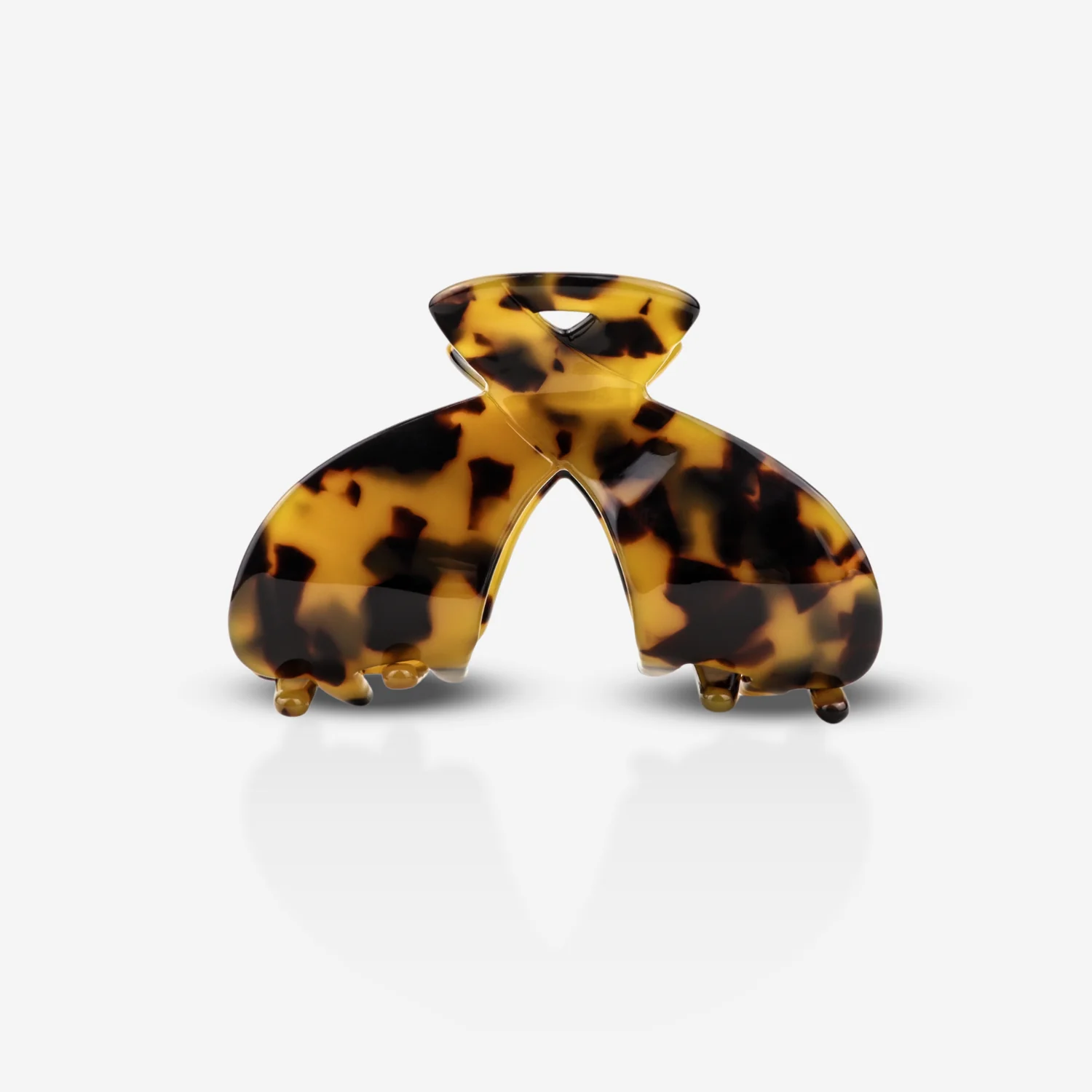 Sasstie Arc Dark Cheetah Hair clip 