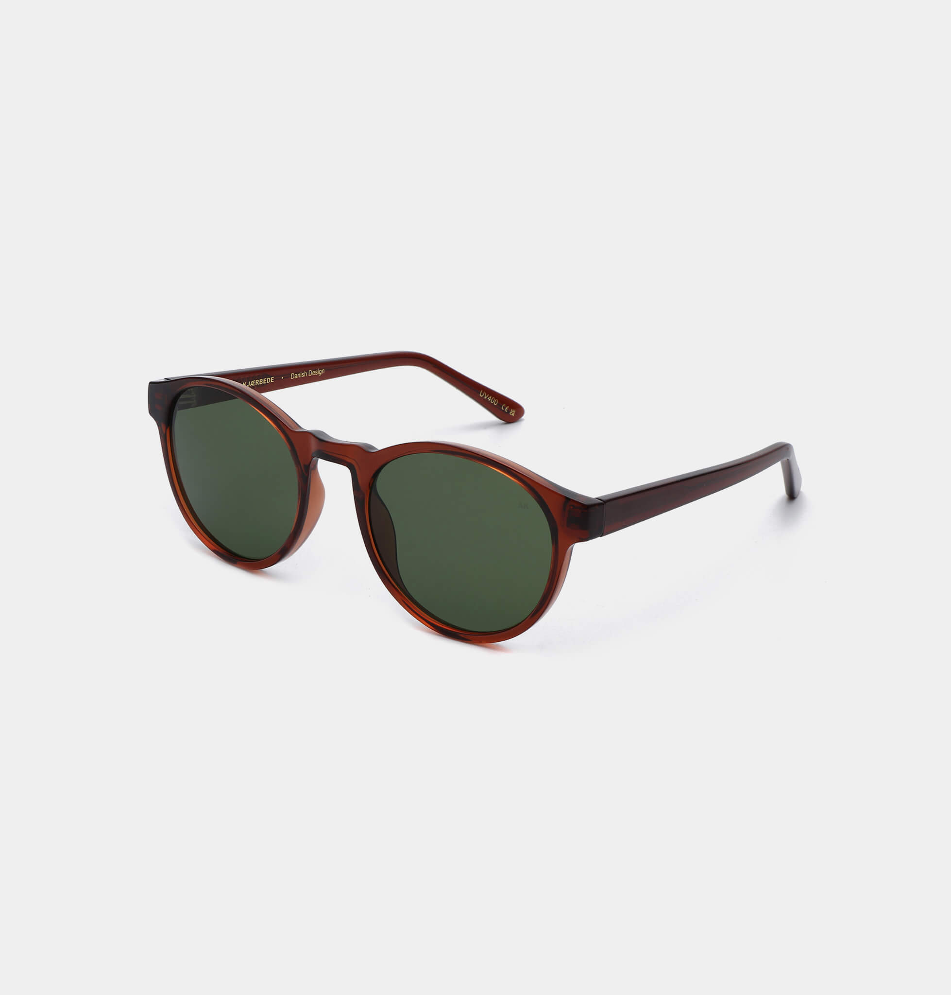 Marvin Sunglasses in Brown Transparent