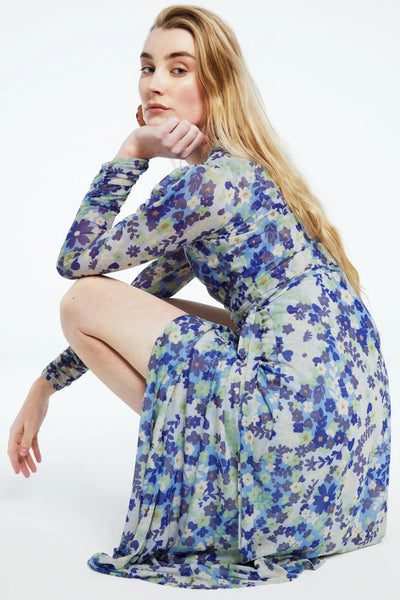 Natalie Dress - Popping Flowers