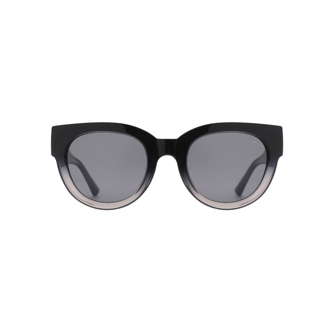 A Kjærbede Lilly Sunglasses In Black Grey Transparent