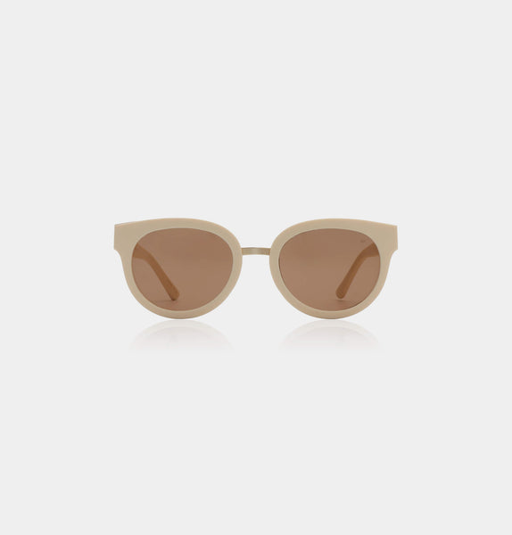 A. Kjaerbede Jolie Cream Sunglasses
