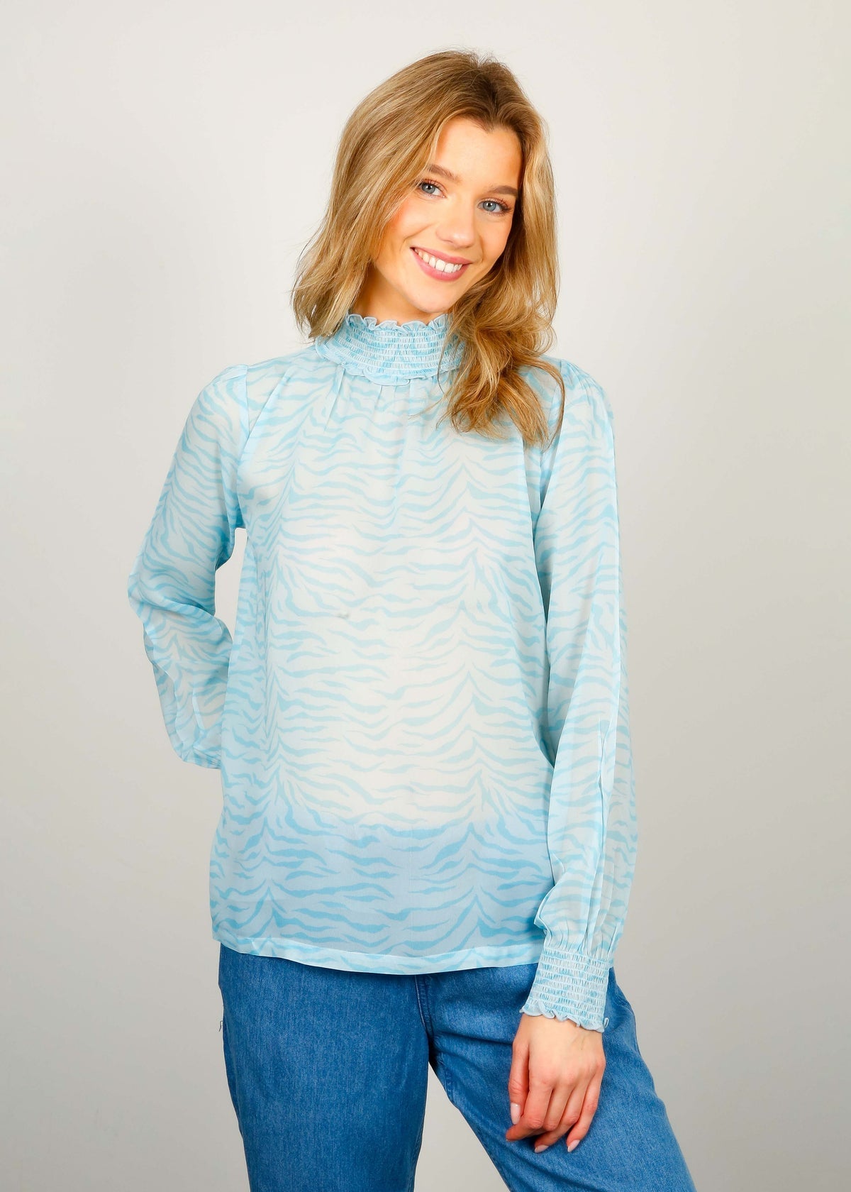 - Tracy Top - Blue Tiger