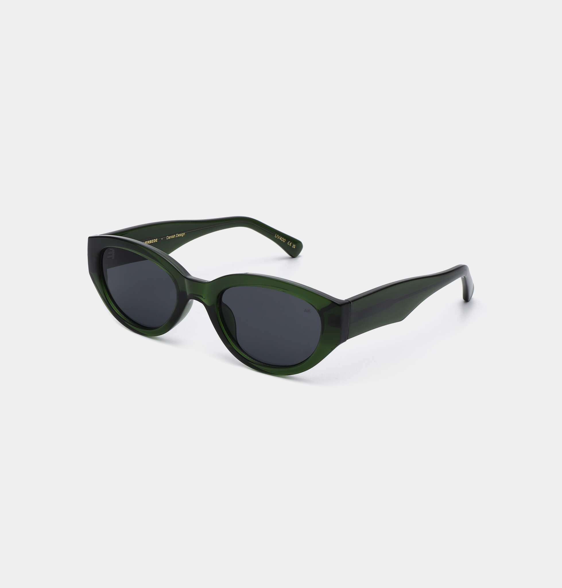 Winnie Sunglasses in Dark Green Transparent