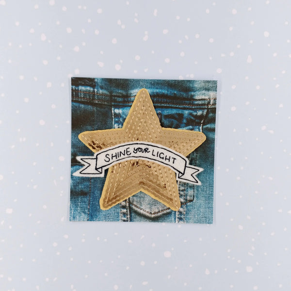 Emma Giacolone Shine Your Light Star Patch