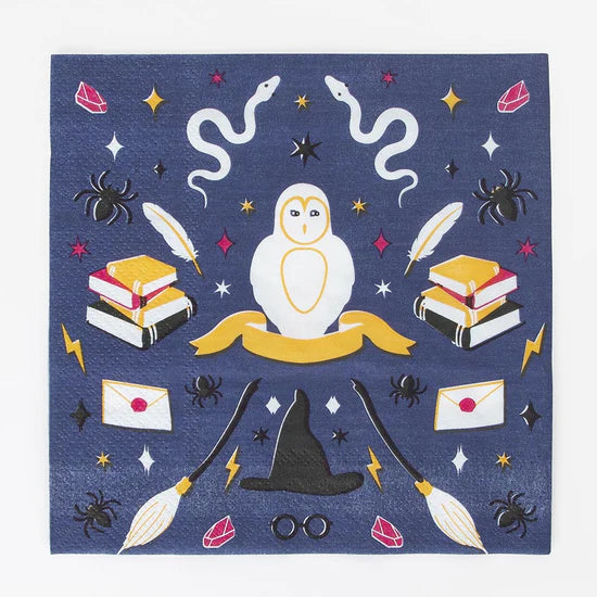My Little Day 20 Wizard Napkins
