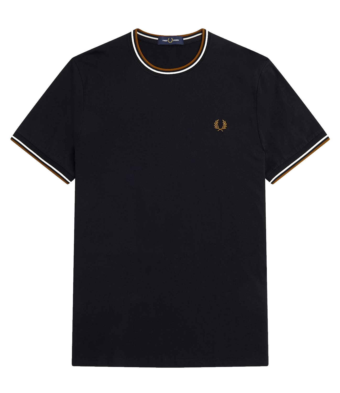 Fred Perry Fred Perry Twin Tipped Tee Black