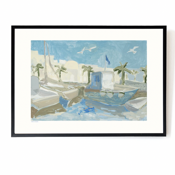 Hotel Magigue Print - Morning Walk By Blakely Made A3