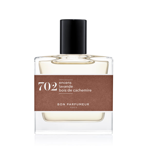 Bon Parfumeur 702: Incense / Lavender / Cashmere Wood Perfume 