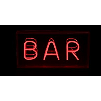 Neon Acrylic Bar LED Light Box