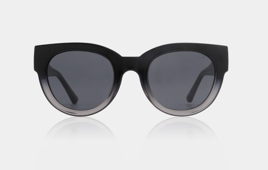 A.K.Jaebede Black/Grey Transparent Lilly Sunglasses