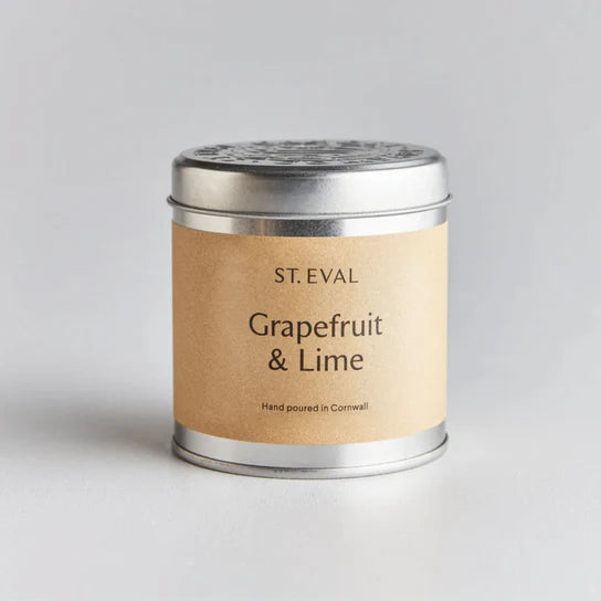 St Eval Candle Company Grapefruit & Lime Scented Tin Candle