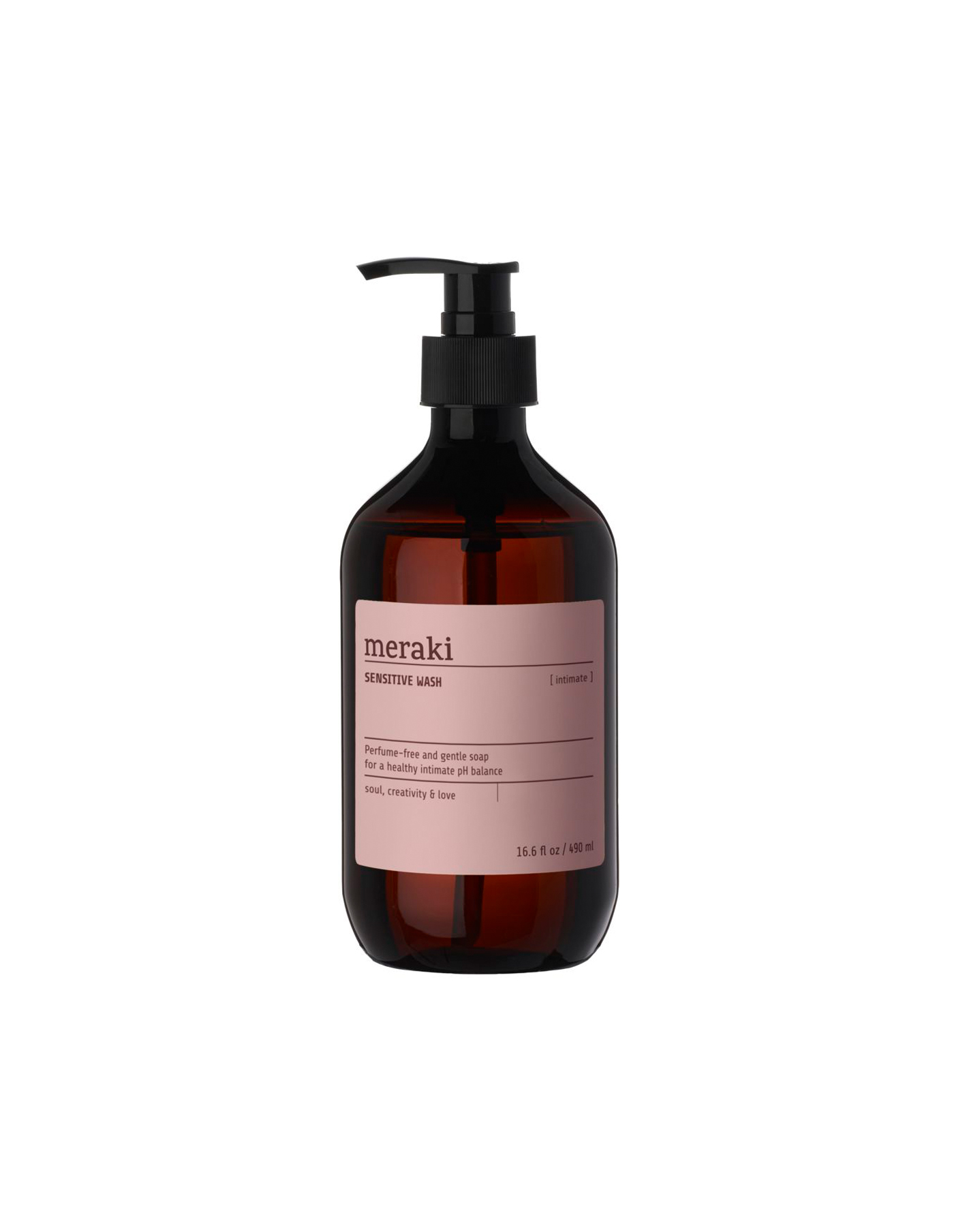 Perfume-free Sensitive Intimate Wash Certified Organic