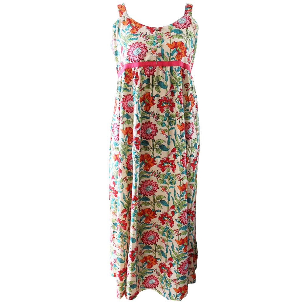 Powell Craft 'arianna' Floral Maxi Dress