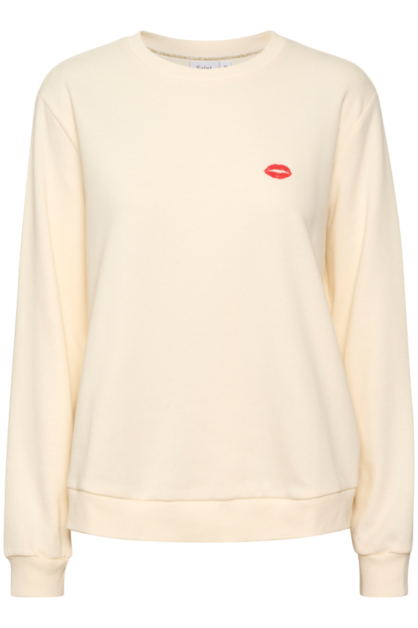 White Tess Sweatshirt