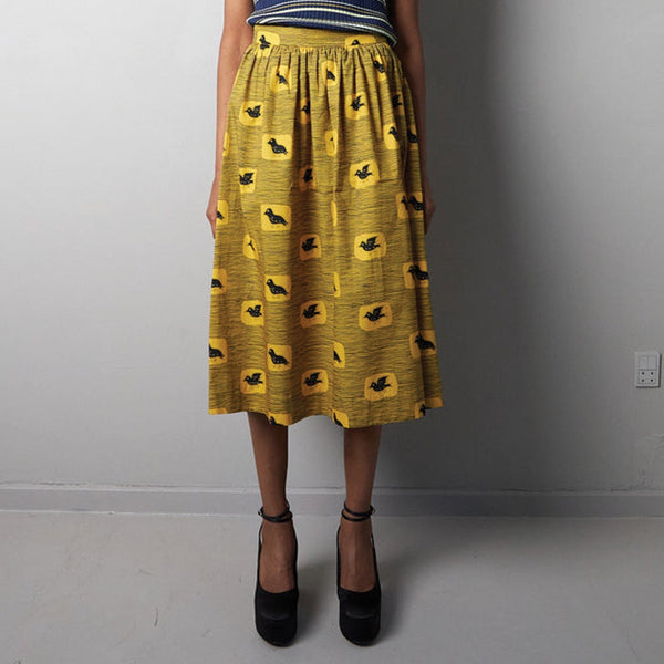 Tria My Burnt Yellow Skirt