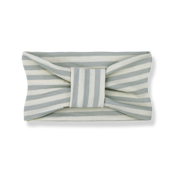1+ In The Family Ruth Striped Bandeau Head Band - Jade