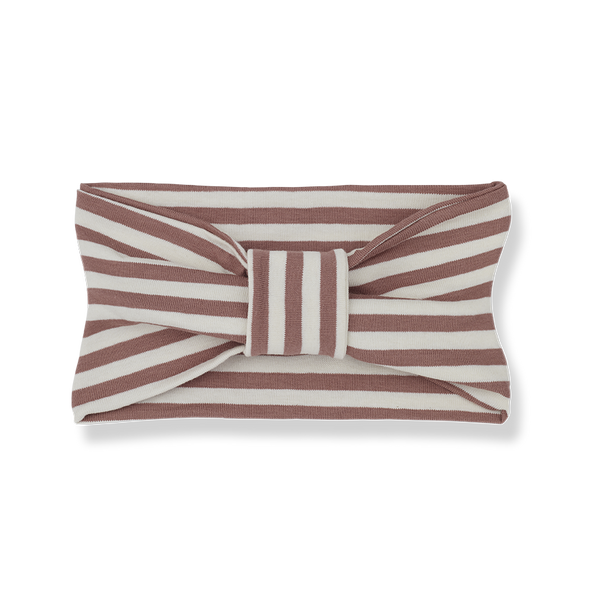 Ruth Striped Bandeau Head Band - Cedar