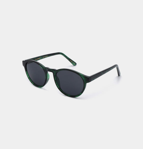 Sunglasses Marvin Green Marble Transparent