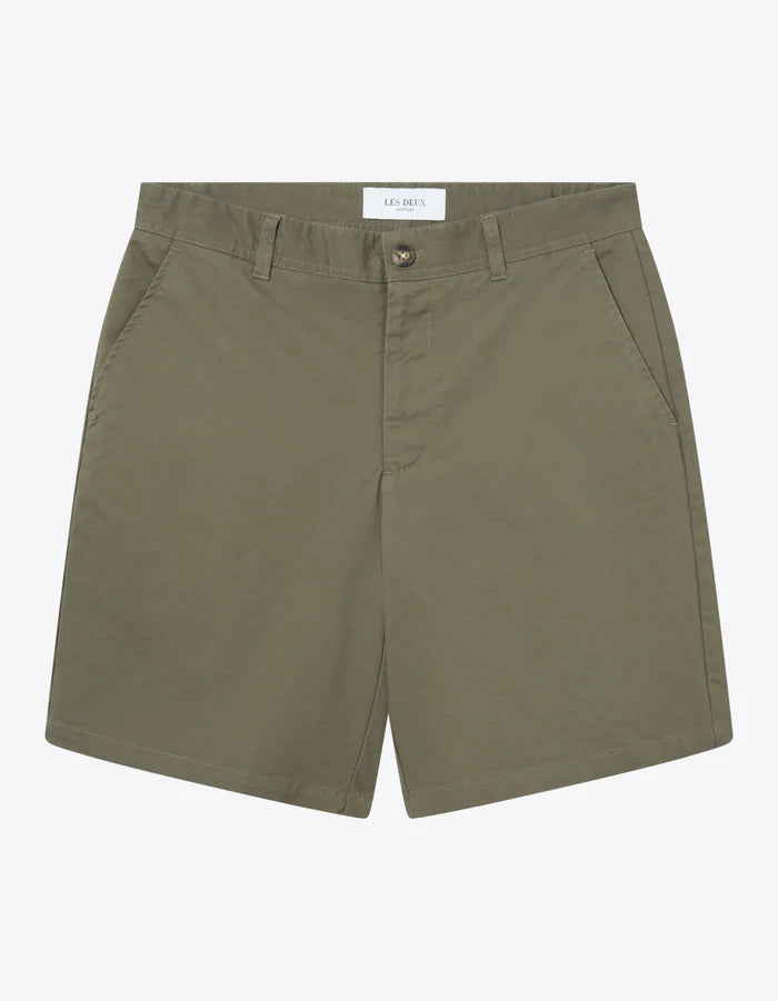 Jared Twill Chino Short - Olive Night