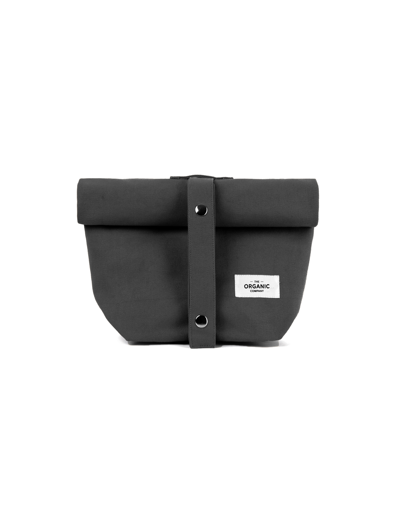 Charcoal Reusable Organic Cotton Lunch Bag