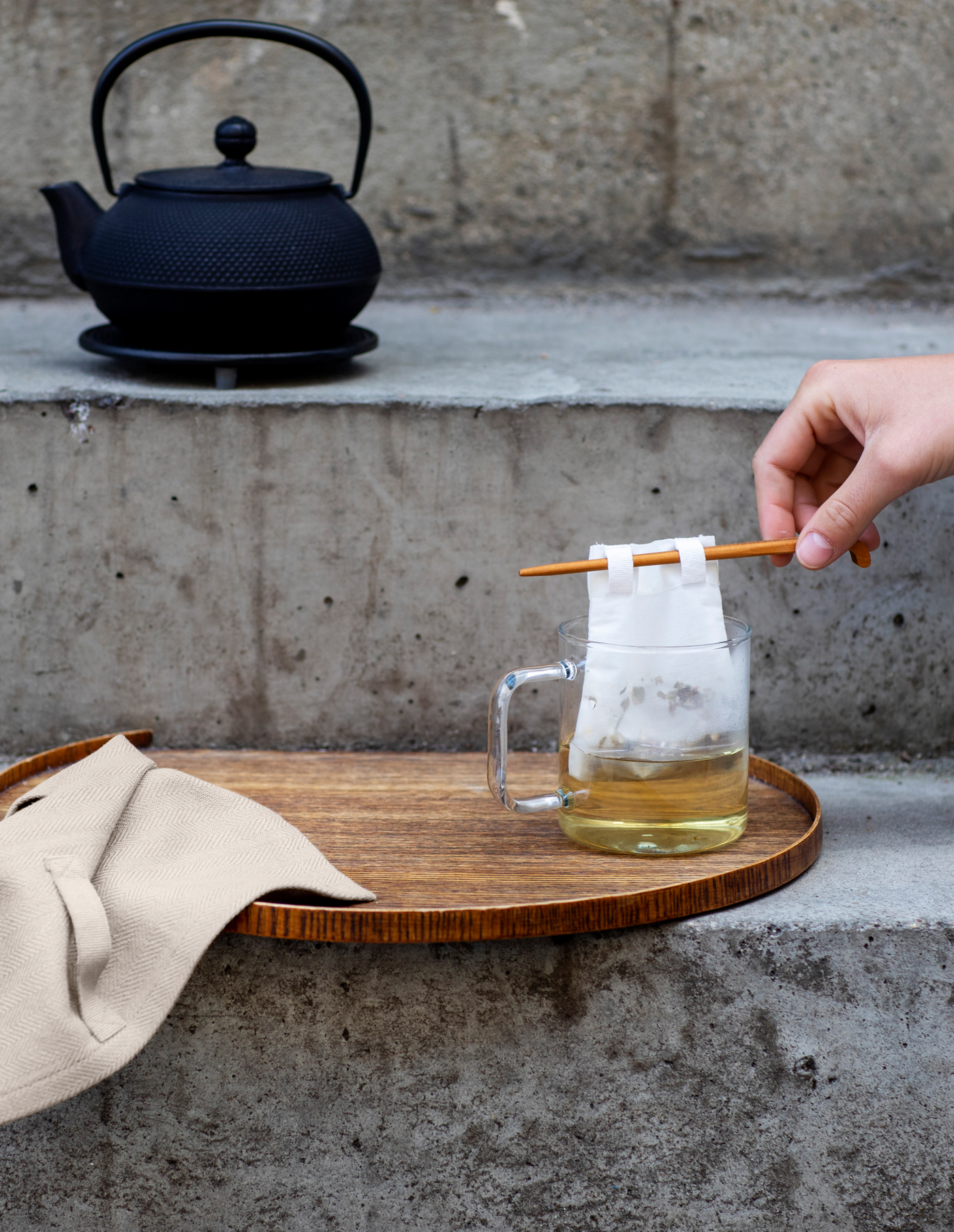 Reusable Organic Cotton Tea Bag Set