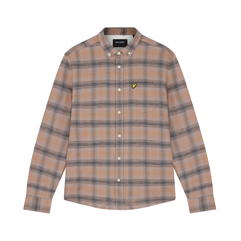 Checked shirt - hutton pink