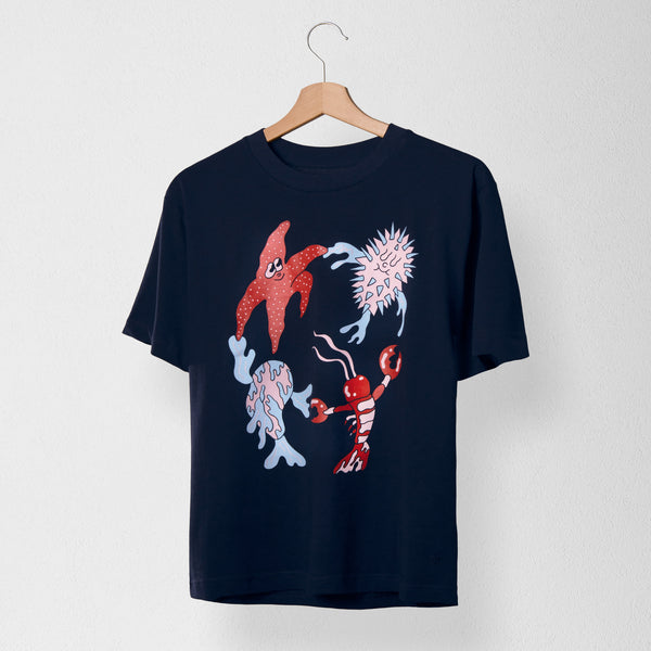 Aga Giecko Dancing Starfish Unisex T Shirt