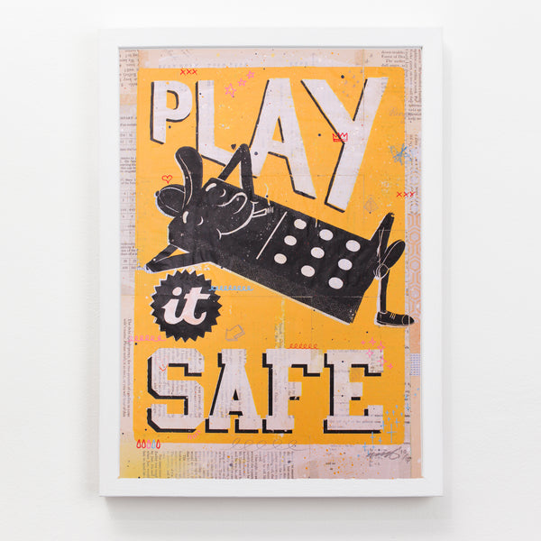 Sam Bevington A3 Play It Safe Print