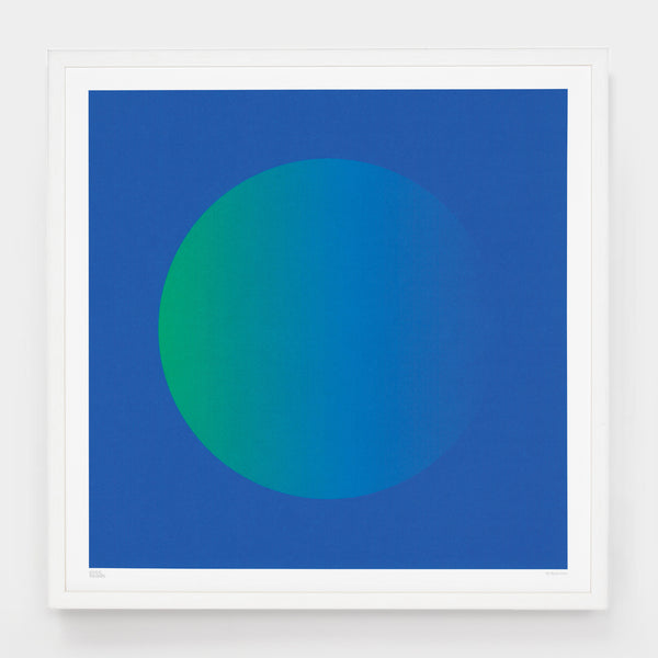 Unframed Circle Gradient Print