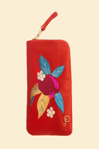 - Pomegranate Sunglasses Pouch