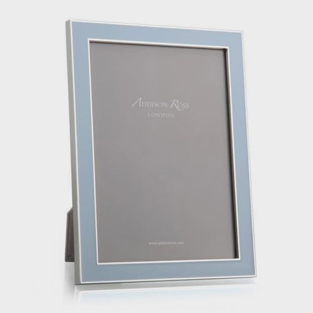 addison-ross-powder-blue-and-silver-enamel-8x10-frame