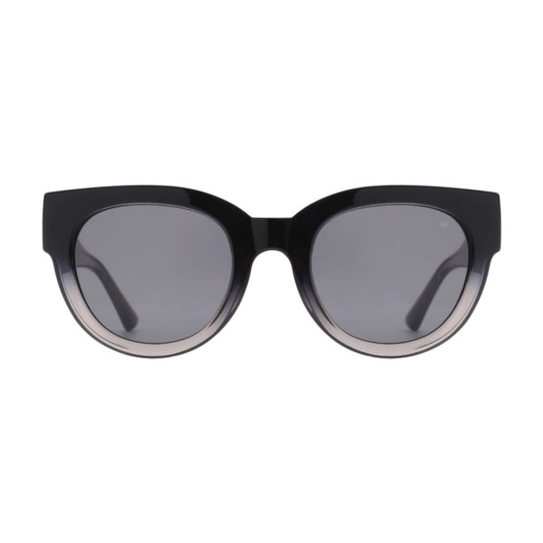 Lilly Black Grey Transparent Sunglasses