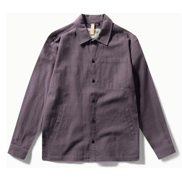 Frank Aubergine Linen Jacket