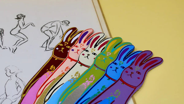Ark Colour Design Bunny Bookmark