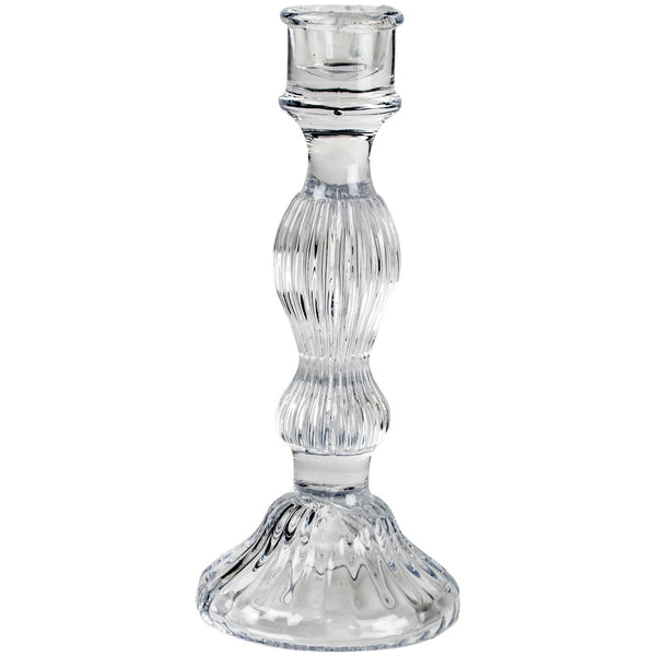 Grand Illusions Bella Clear Glass Candleholder