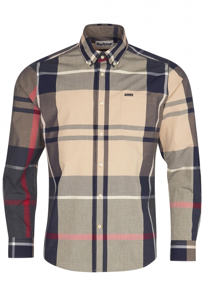 Barbour Barbour Harris Tailored Shirt Stone