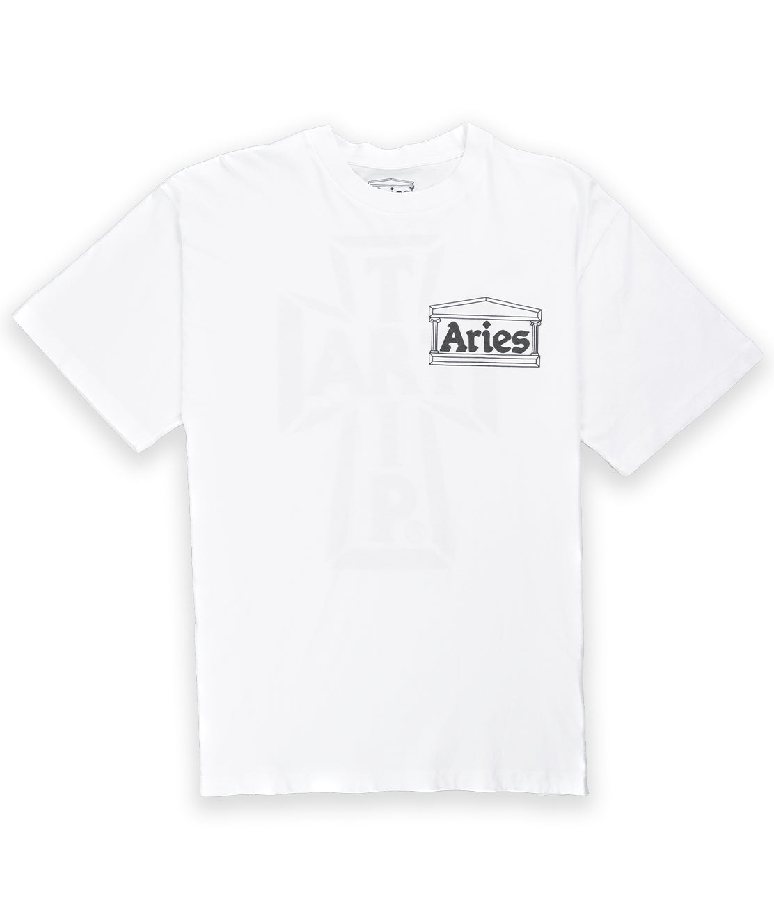 Art Trip Reverse Short Sleeve T-shirt - White