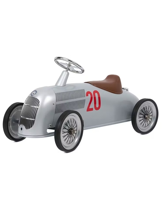 Baghera Mercedes-Benz W25 Roadster Ride-on Silver Metal