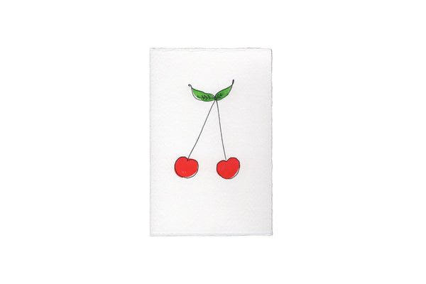 Scribble & Daub Cherries Card