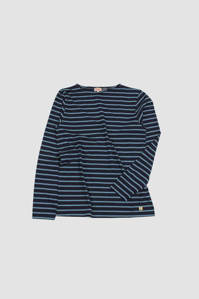 Heritage Breton Ls T-shirt Bleu Marine/st Lo Bleu