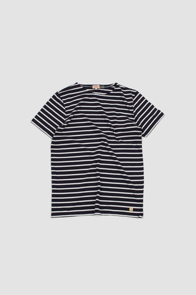 Armor Lux Ss Hoedic Sailor T-shirt Navire/white